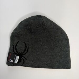 Spyder Charcoal Knit Beanie